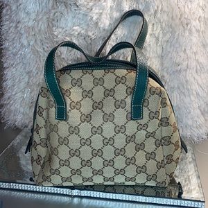 Gucci Monogram Canvas Satchel